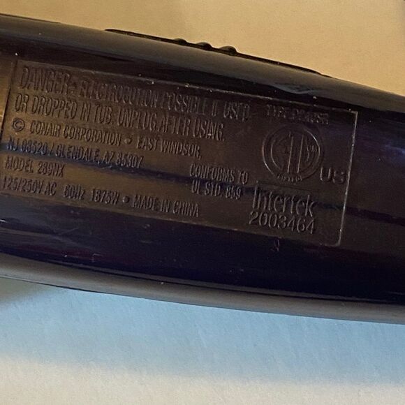 Conair Cord-Keeper 1875 Hair Dryer - Purple main image 10